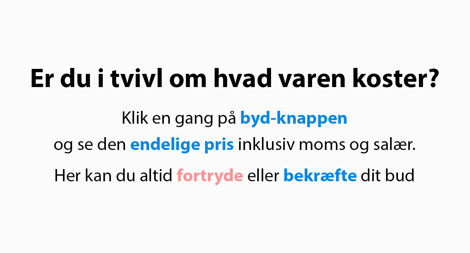 Er du i tvivl om prisen