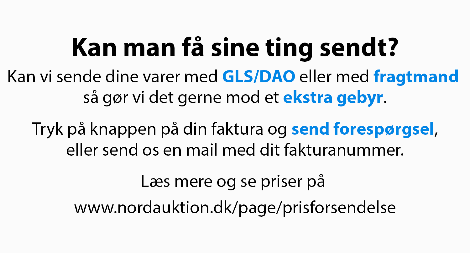 Få dine ting afsendt