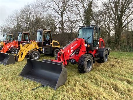 Minilæsser Max Loader 825T (Teleskop) Rød