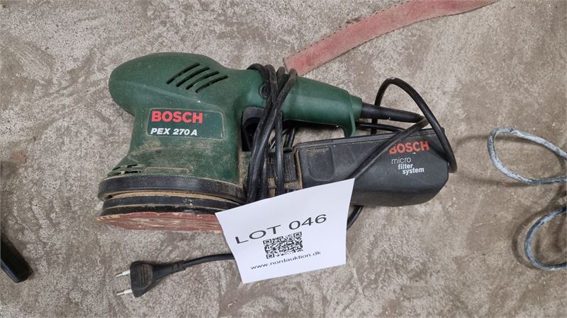 Excentersliber, BOSCH PEX 270 A