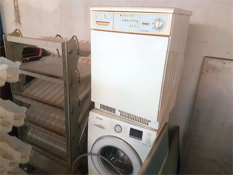 Vaskemaskine og tørretumbler