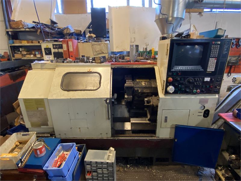 CNC-Drejebænk inkl. tilbehør