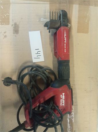 Hilti gipsakruemaskine inkl magasin