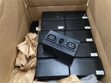 3 kasser med fordelerbox