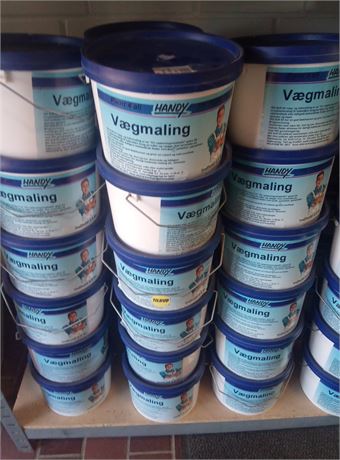 Vægmaling 9 x 2.5L Plum Violet