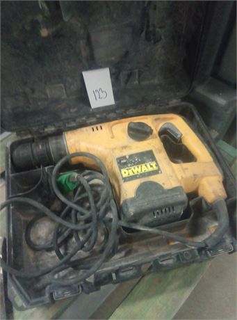 Dewalt bore/nedbrydningshammer